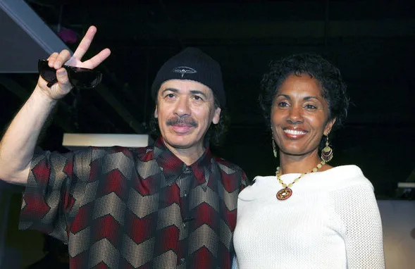 carlos santana wife