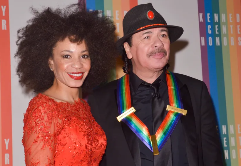 carlos santana wife