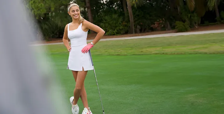 gabby golf girl net worth