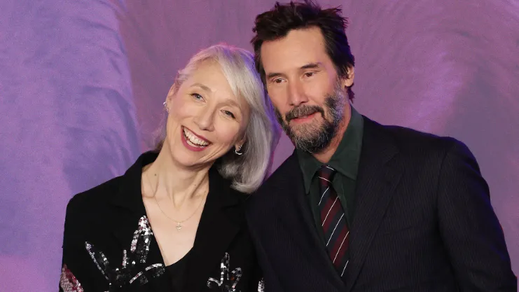 keanu reeves and Alexandra Grant